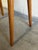 Wood Vintage Danish Mid Century Modern Teak Vanity Stool Ottoman For Sale - Image 7 of 9