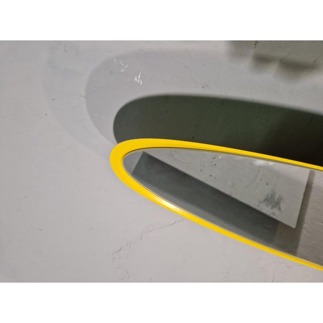 Yellow Unghia Nail Lipstick Floor Mirror in Yellow For Sale - Image 8 of 14