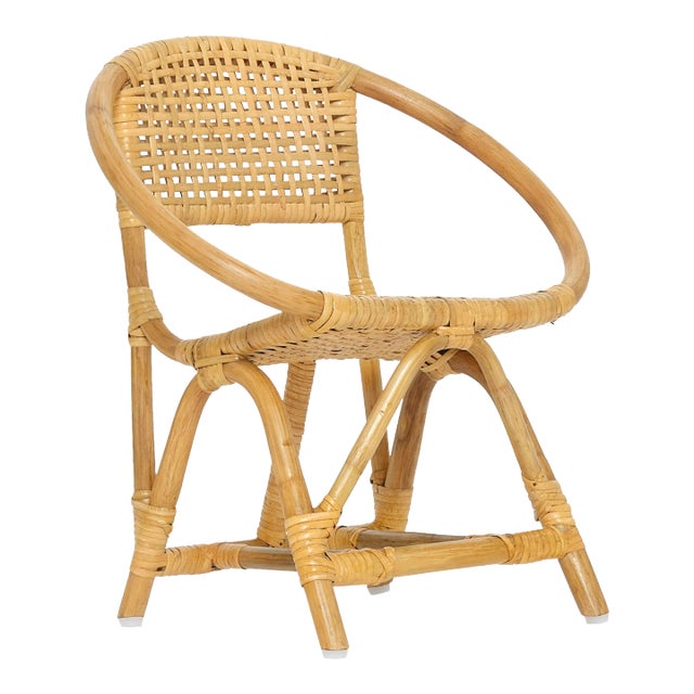 Rattan Kids Chair, Small For Sale