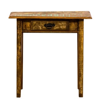 Reclaimed Wood Console Table