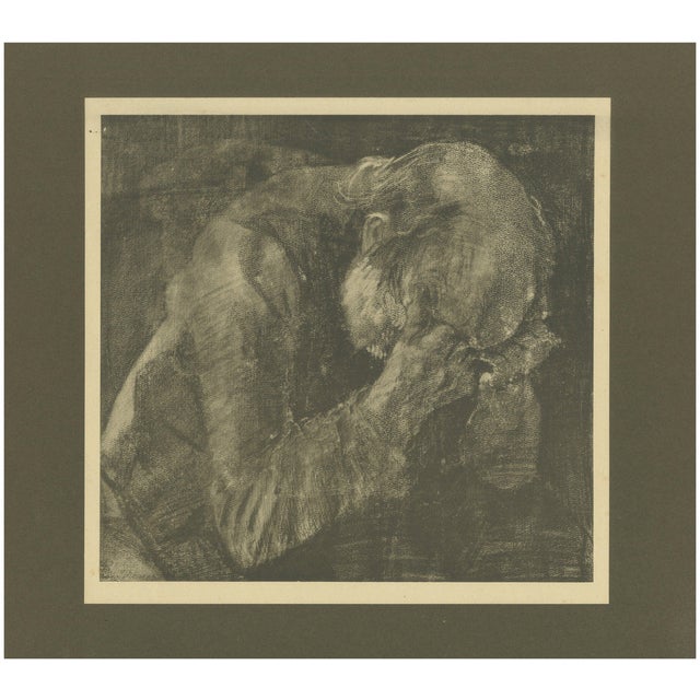 After Vincent Van Gogh, Worn Out (At Eternity's Gate), 1928, Portfolio Print For Sale