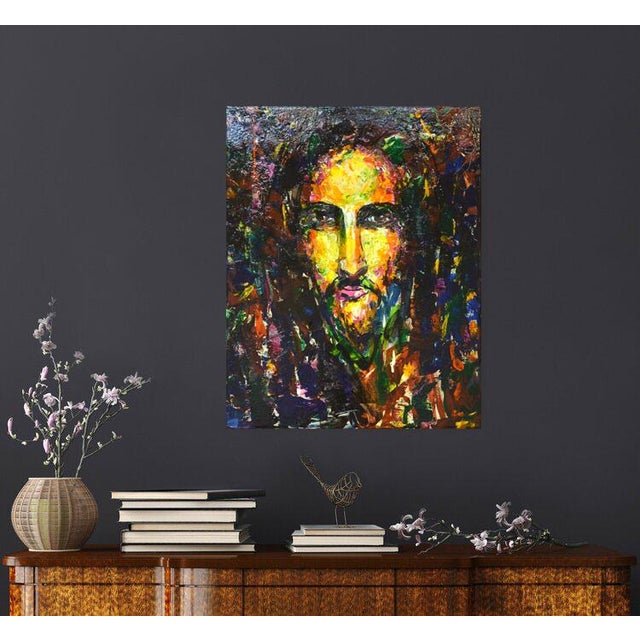 Jesus Christ 13.Original Painting.Iryna Kastsova For Sale - Image 9 of 10
