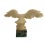 Stone Late 20th Century Italian Santini Alabaster Eagle Sculpture on Marble Base, 14"h For Sale - Image 7 of 10