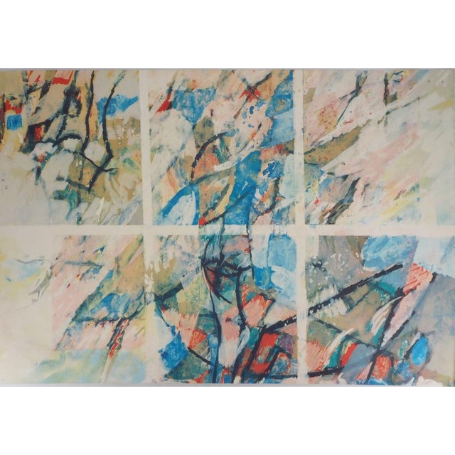 Jiri Georg Dokoupil, Golden Rings, Original Lithograph For Sale - Image 5 of 5