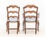 French Provincial Style Walnut Dining Chairs, 4 For Sale - Image 15 of 15