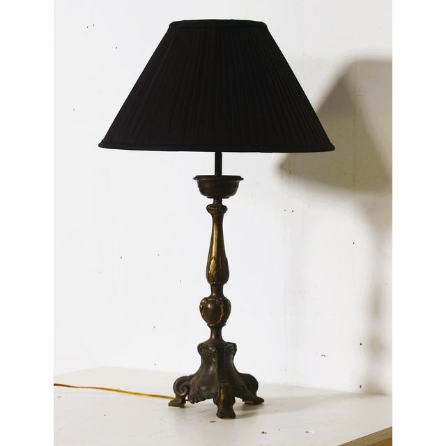 Antiques Bronze Table Lamp, 1890s For Sale - Image 4 of 14