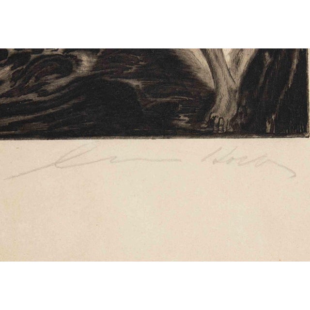 Modern Alois Kolb, Josephslegende II: Richard Strauss Oper, Etching, 1922 For Sale - Image 3 of 4