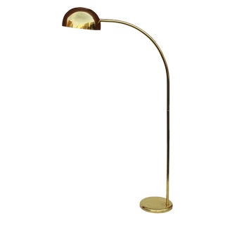 Brass Arc Floor Lamp For Sale