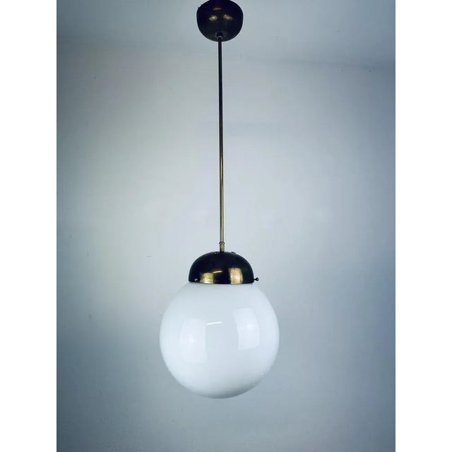 Art Nouveau Pendant Lamp, in Very Good conditions. Designed 1920 to 1949 European Plug (up to 250V).The wiring of this...