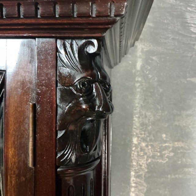 Early 20th Century Edwardian Mahogany Three Train Longcase Clock, 1905 For Sale - Image 5 of 9