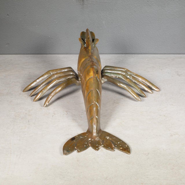 ABOUT Dive into mid-century charm with this delightful solid brass prawn—a versatile décor piece that's equally at home on...