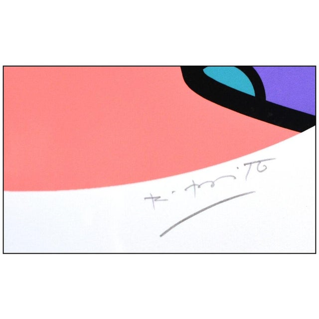 Pop Art Pink Face, Romero Britto For Sale - Image 3 of 4