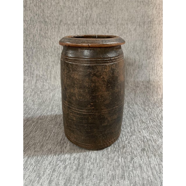 Wood Himachal Pot, 1920s For Sale - Image 3 of 8