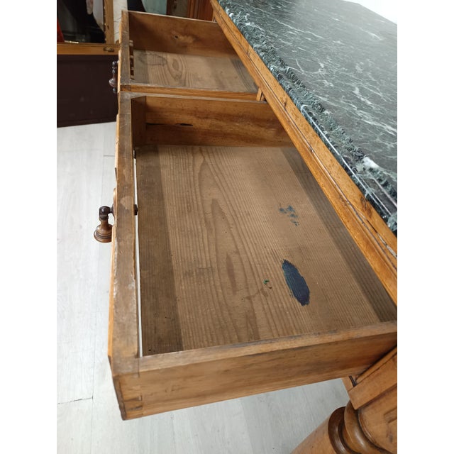 Antique Marble Console Table For Sale - Image 11 of 18