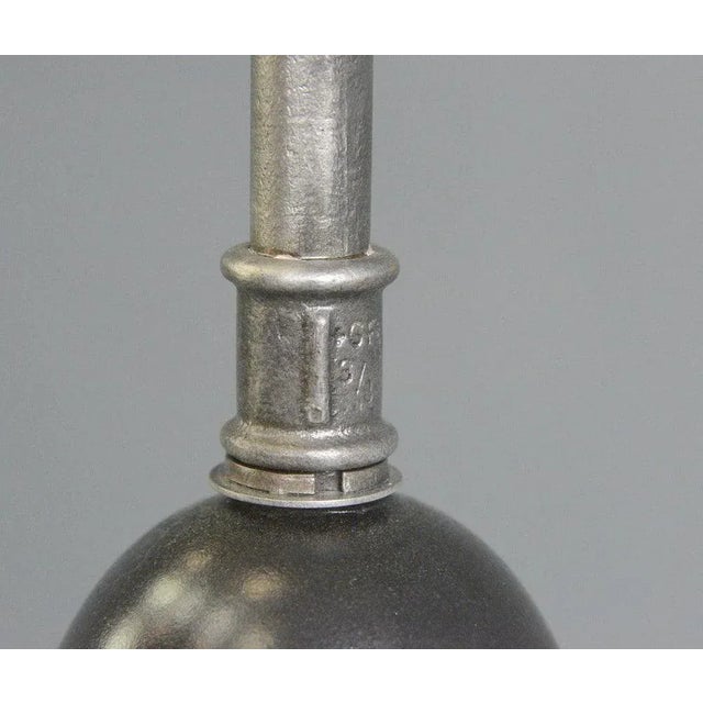 Glass Kandem Model 540 Pendant Lights by Marianne Brandt, 1930s, Set of 2 For Sale - Image 7 of 16