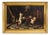 F. Bonati, Italian Interior Scene, 1913, Oil on Canvas For Sale