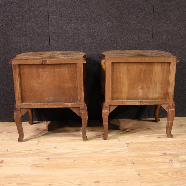 Vintage Italian Nightstands, 1950, Set of 2 For Sale - Image 4 of 12