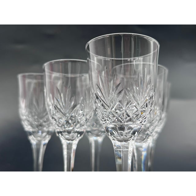 1960s Mid-Century Bamberg Sherry Glasses in Hand-Cut Lead Crystal from Nachtmann, 1960s, Set of 6 For Sale - Image 5 of 13