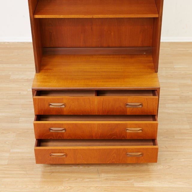 1960s Mid Century G Plan Teak Bookcase Wall Unit, A Pair For Sale - Image 11 of 15