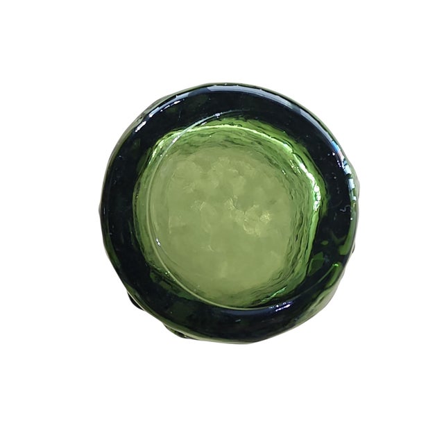 Mid 20th Century Mid Century Modern Anchor Hocking Lido Milano Eight Glass Set With Carrier - Set of 9 For Sale In Atlanta - Image 6 of 6