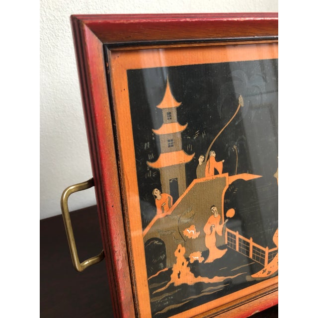 1930s French Pochoir Print by Edouard Halouze, Framed For Sale - Image 9 of 12