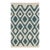 5x8 Ivory Flat Weave Wool Diamond Lattice Geometric Modern Carpet Rug For Sale