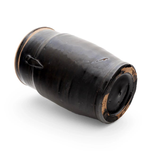 Chinese Glazed Kitchen Jar, circa 1900 For Sale - Image 4 of 4