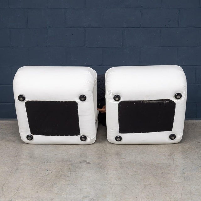 Textile Italian Boomerang Lounge Chairs by Rodolfo Bonetto for B-Line, Set of 2 For Sale - Image 7 of 18