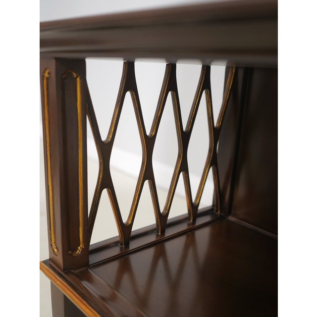 2020s Scarborough House Mirror Top Occasional Table For Sale - Image 5 of 16