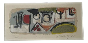Corneille, Cobra Group: April in Paris 4, Silkscreen, 1987
