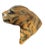 Vintage Glazed Ceramic Jaguar Head Wallhanger For Sale - Image 4 of 9