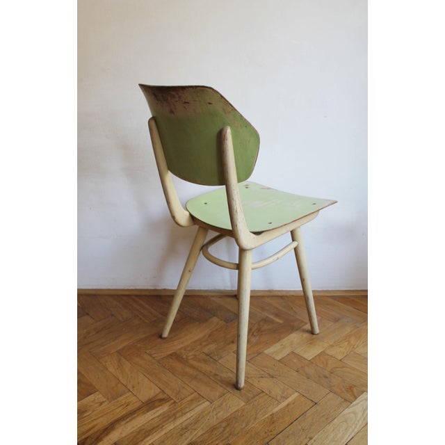 Mid-Century Modern Dining Chairs from TON, Czechoslovakia, 1964, Set of 6 For Sale - Image 10 of 18