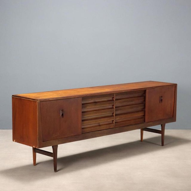 Vintage Sideboard in Teak Veneer, 1960s For Sale - Image 13 of 13