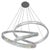 Collection Orione 2.0 Chandelier in Metal and Crystal by Jago For Sale - Image 6 of 6