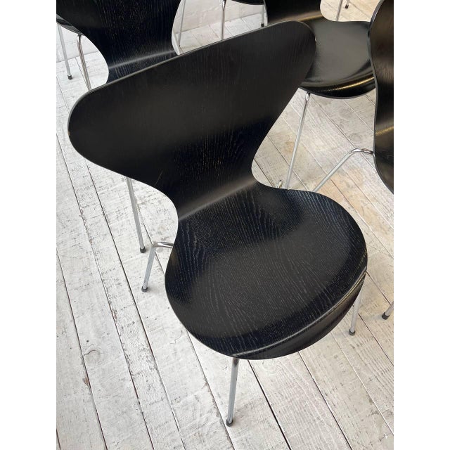 3107 Chair by Arne Jacobsen for Fritz Hansen, 1991 For Sale - Image 12 of 15