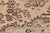 1940s Vintage Hand-Knot Turkish Oushak Area Rug in Soft Blush, Taupe, and Espresso Brown For Sale - Image 5 of 10