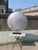 Modern Sculpture Aluminum Disk 40" For Sale - Image 3 of 12