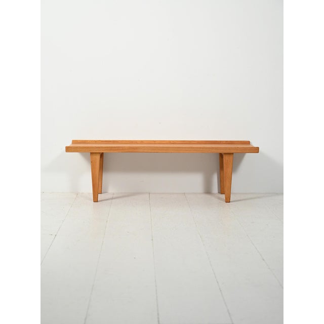 Oak Novett Bench by Erik Wørts, 1960s For Sale - Image 12 of 12