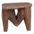 Forest Wood Carved Nupe Stool For Sale