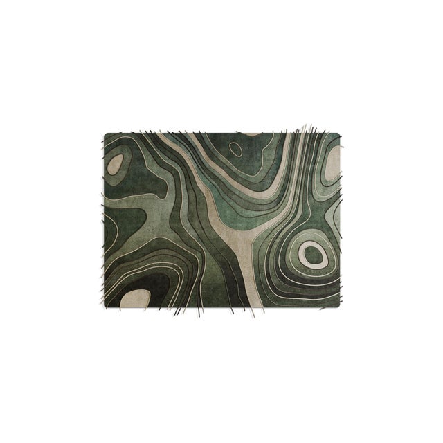 Longjing 300 Rug by Alma De Luce For Sale - Image 6 of 6