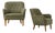 Swedish Modern Lounge Chairs, 1940s, Set of 2 For Sale