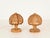 Table Lamps in Rattan and Vienna Straw by Louis Sognot, Italy, 1960s, Set of 2 For Sale - Image 4 of 14