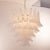 Petal Suspension Chandelier in Murano Glass, Italy For Sale - Image 4 of 11