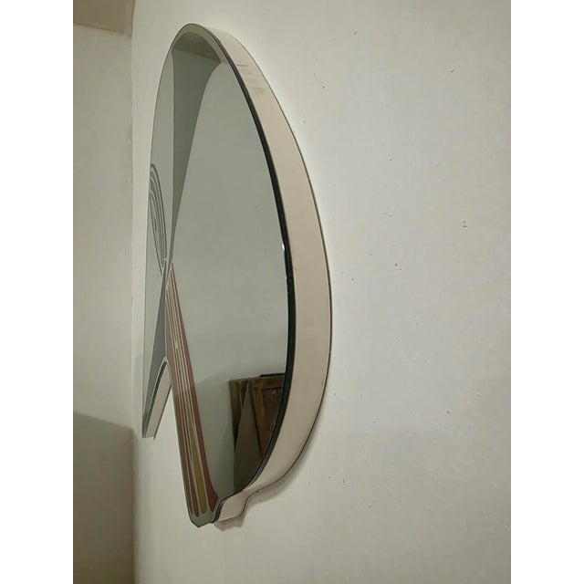 Vintage Mirror by Renata Boero for Fiam, 1980s For Sale - Image 13 of 18