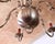 Flemish Chandelier in White Metal, 1960s For Sale - Image 4 of 6