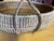 Rustic Vintage Handwoven African / Moroccan Style Oval Raffia Basket With Center Cross Handle For Sale - Image 3 of 8