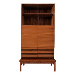 Vintage Bookcase in Beech, 1970s For Sale