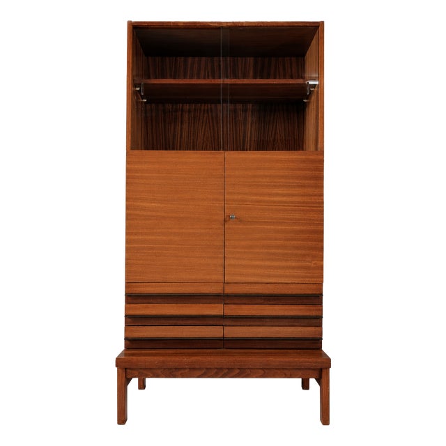 Vintage Bookcase in Beech, 1970s For Sale