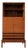 Vintage Bookcase in Beech, 1970s For Sale