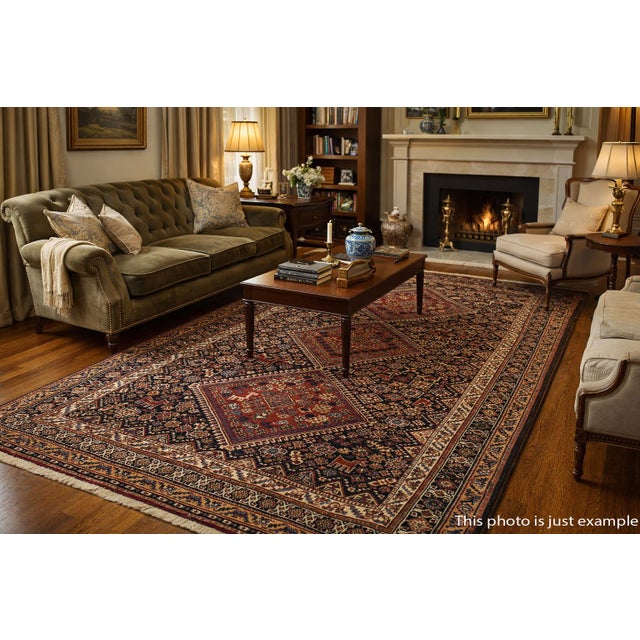 Farmhouse Antique Tribal Oriental Animal Figures Rare Fine Weave Rug (Circa 1900–1910 - 5' 4'' X 8' 10'' For Sale - Image 3 of 13